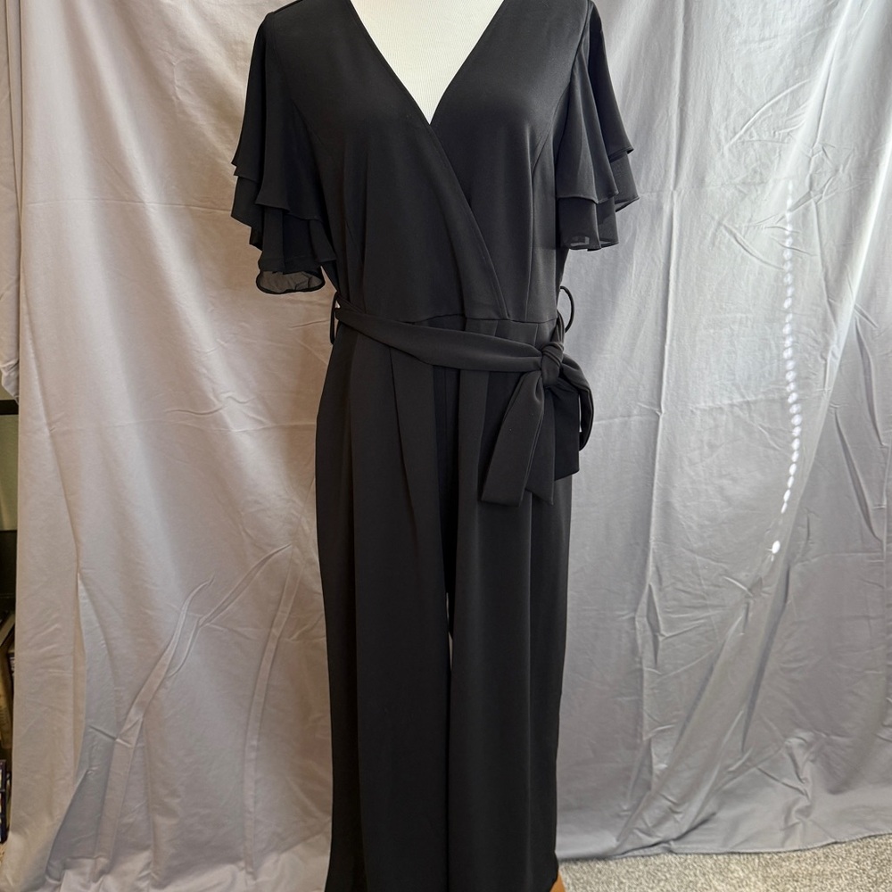 City Chic Black Pantsuit